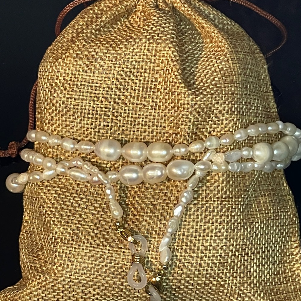 Freshwater Pearls Eyeglass Chain holder necklaces